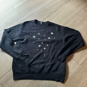 Ultracor Swarovski Crystal crew neck pullover sweatshirt